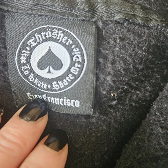 Thrasher Black Label Hoodie - Picture 2 of 2